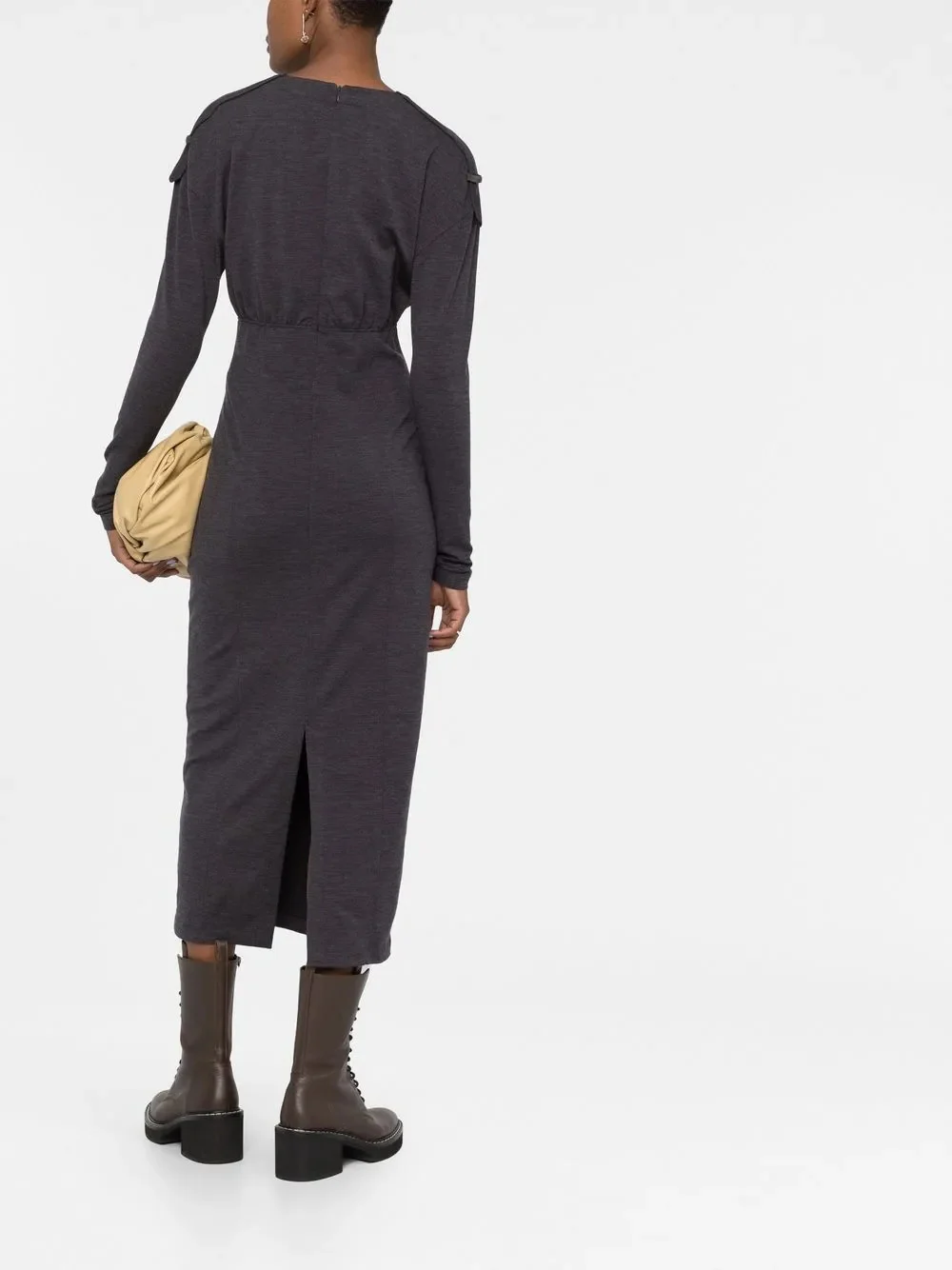 BRUNELLO CUCINELLI WOMEN'S DRESS M0R25ADK21_C796 NWT - Image 3