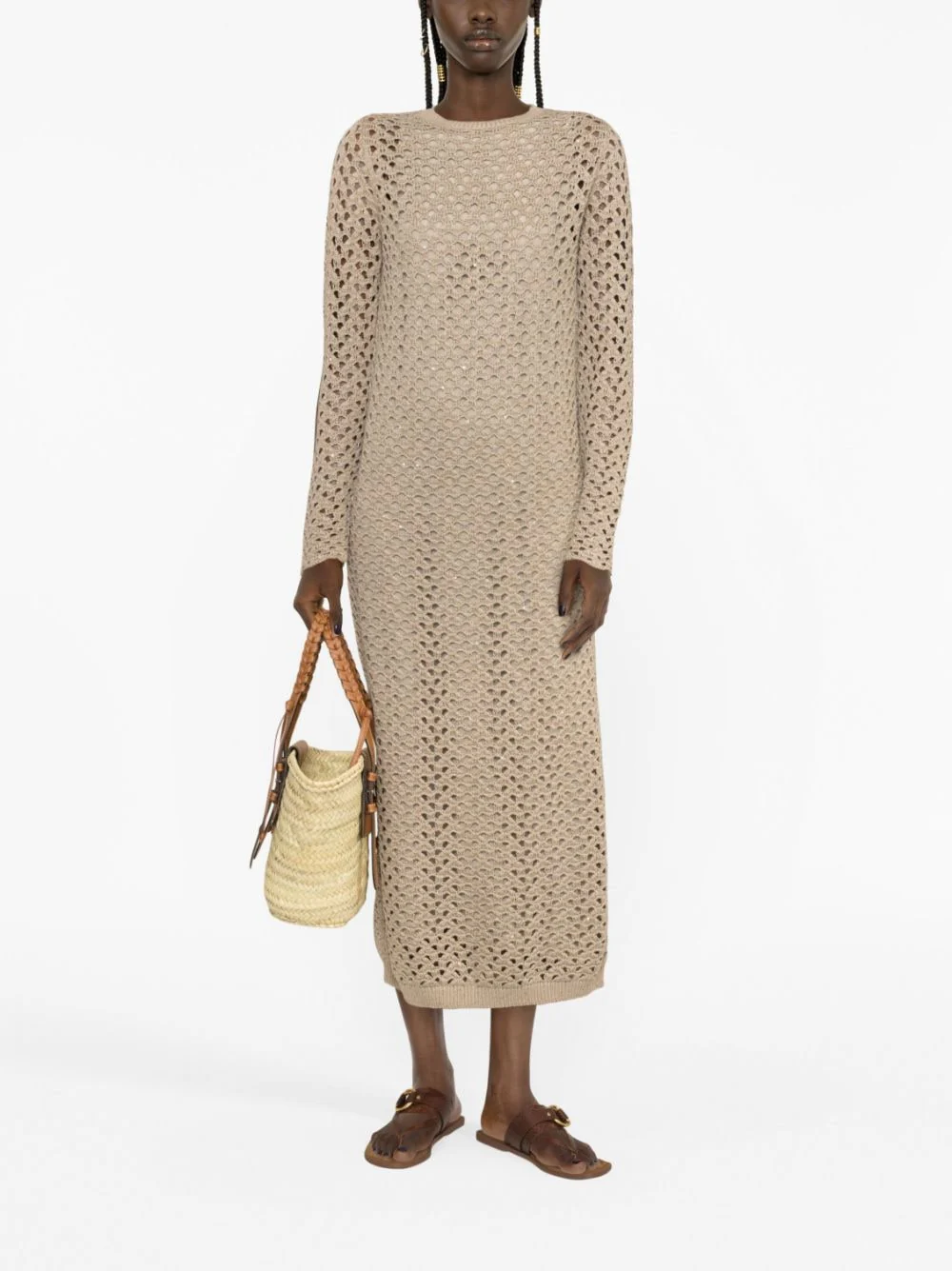 BRUNELLO CUCINELLI WOMEN'S DRESS M70572A80_C8695 NWT - Image 4