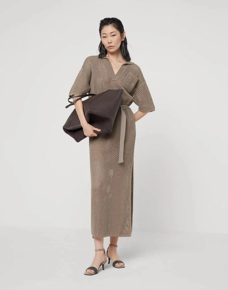 BRUNELLO CUCINELLI WOMEN'S DRESS M78764A95_C9447 NWT - Image 3
