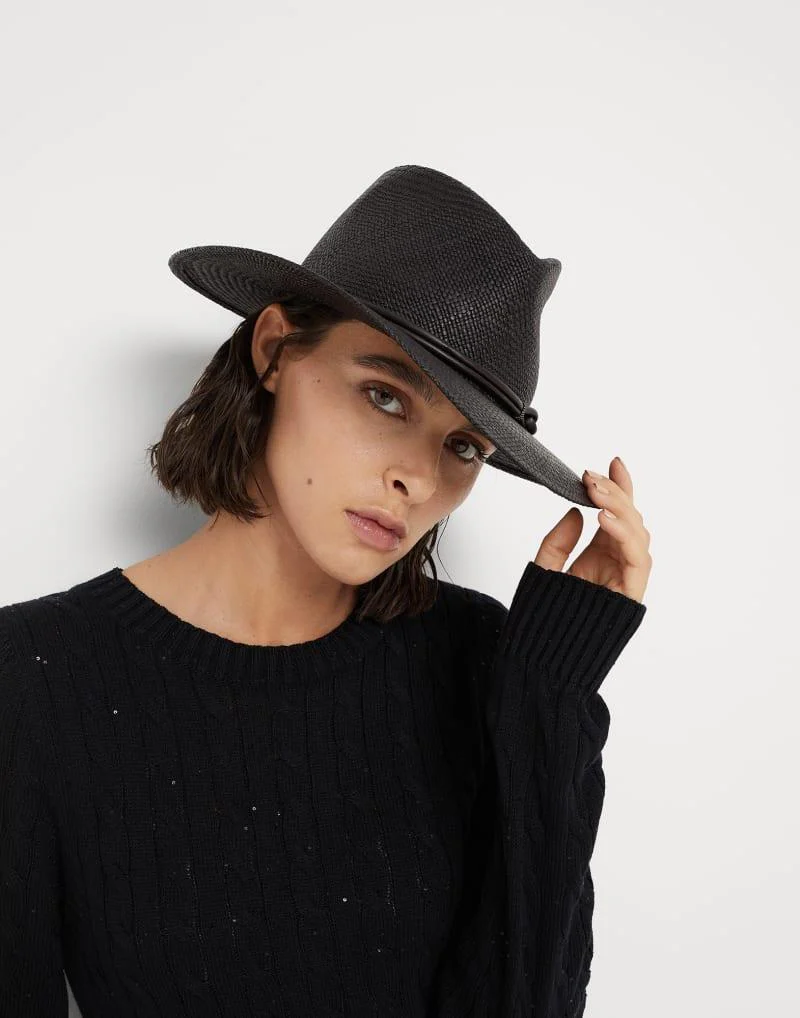 BRUNELLO CUCINELLI WOMEN'S HAT MCAP90082_CEB32 NWT - Image 3