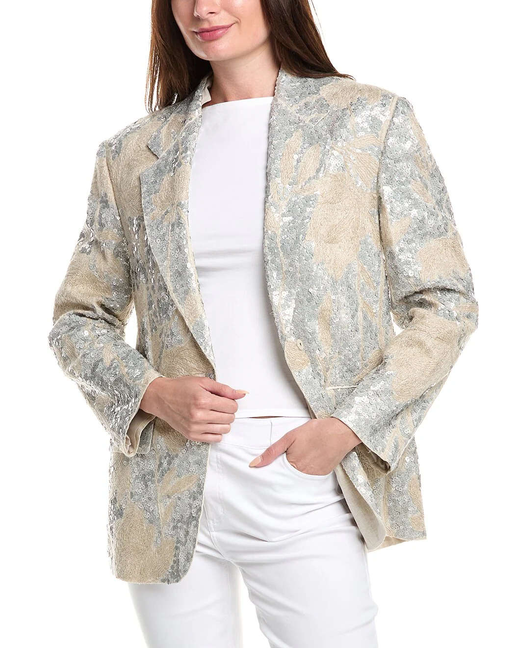 BRUNELLO CUCINELLI WOMEN'S JACKET MB6502557_C020 NWT