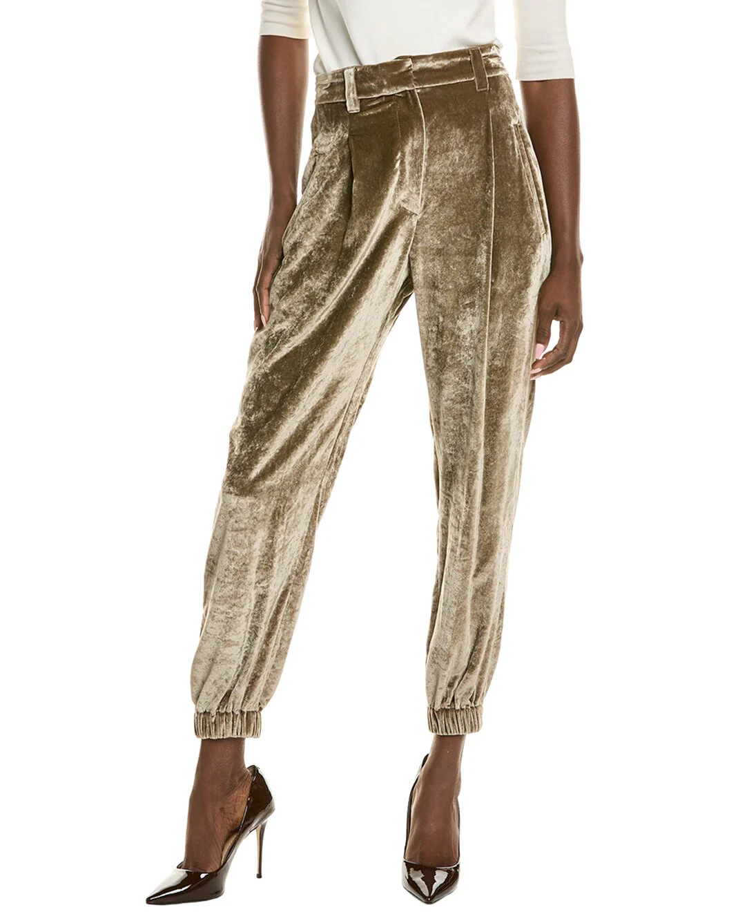 BRUNELLO CUCINELLI WOMEN'S PANTS MA588P8089_C4329 NWT