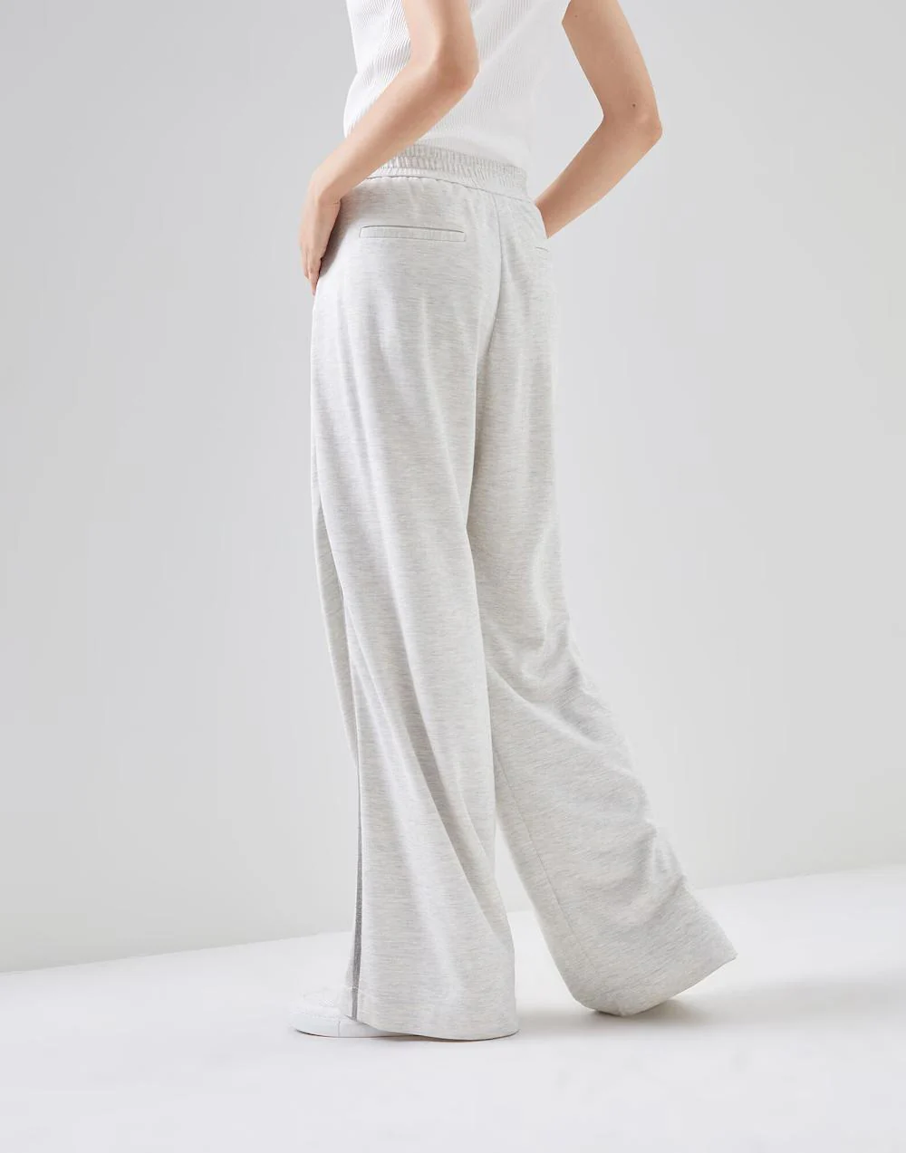 BRUNELLO CUCINELLI WOMEN'S PANTS MD828SM689_C8176 NWT - Image 4