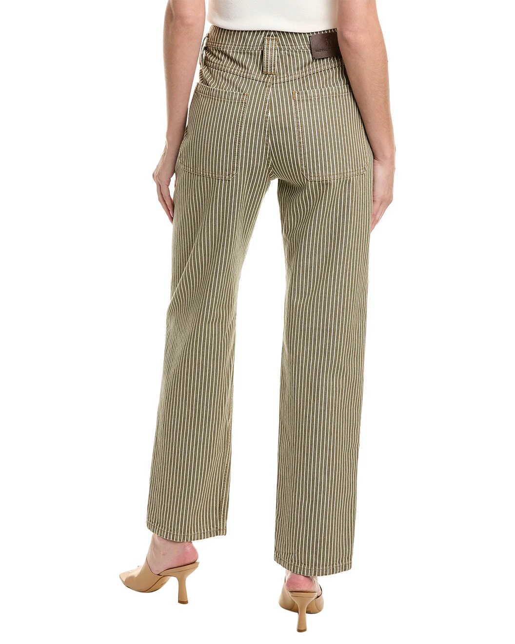 BRUNELLO CUCINELLI WOMEN'S PANTS ML175P5805_C8366 NWT - Image 2