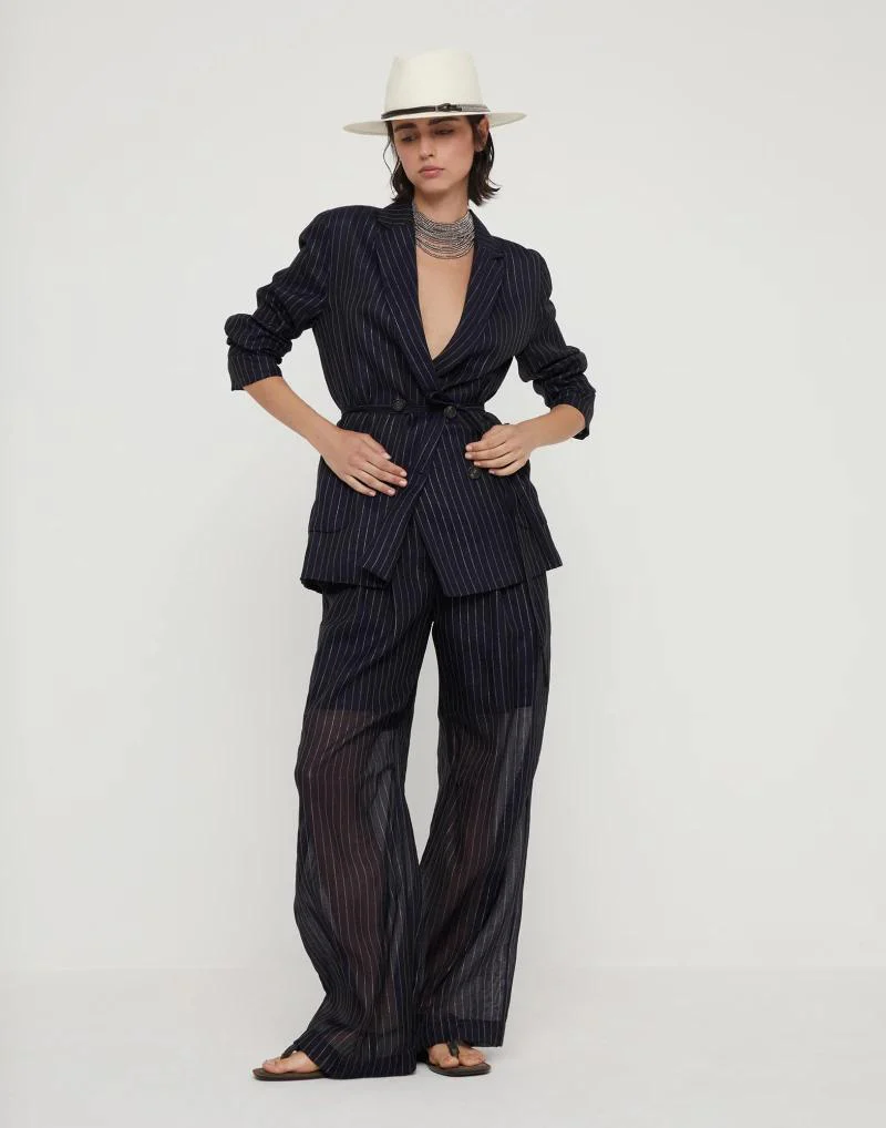 BRUNELLO CUCINELLI WOMEN'S PANTS ML936P8578_C6480 NWT - Image 3