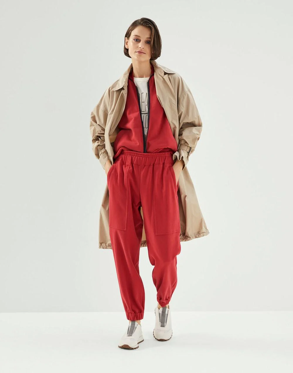 BRUNELLO CUCINELLI WOMEN'S PANTS MN05NP8237_C2995 NWT - Image 3