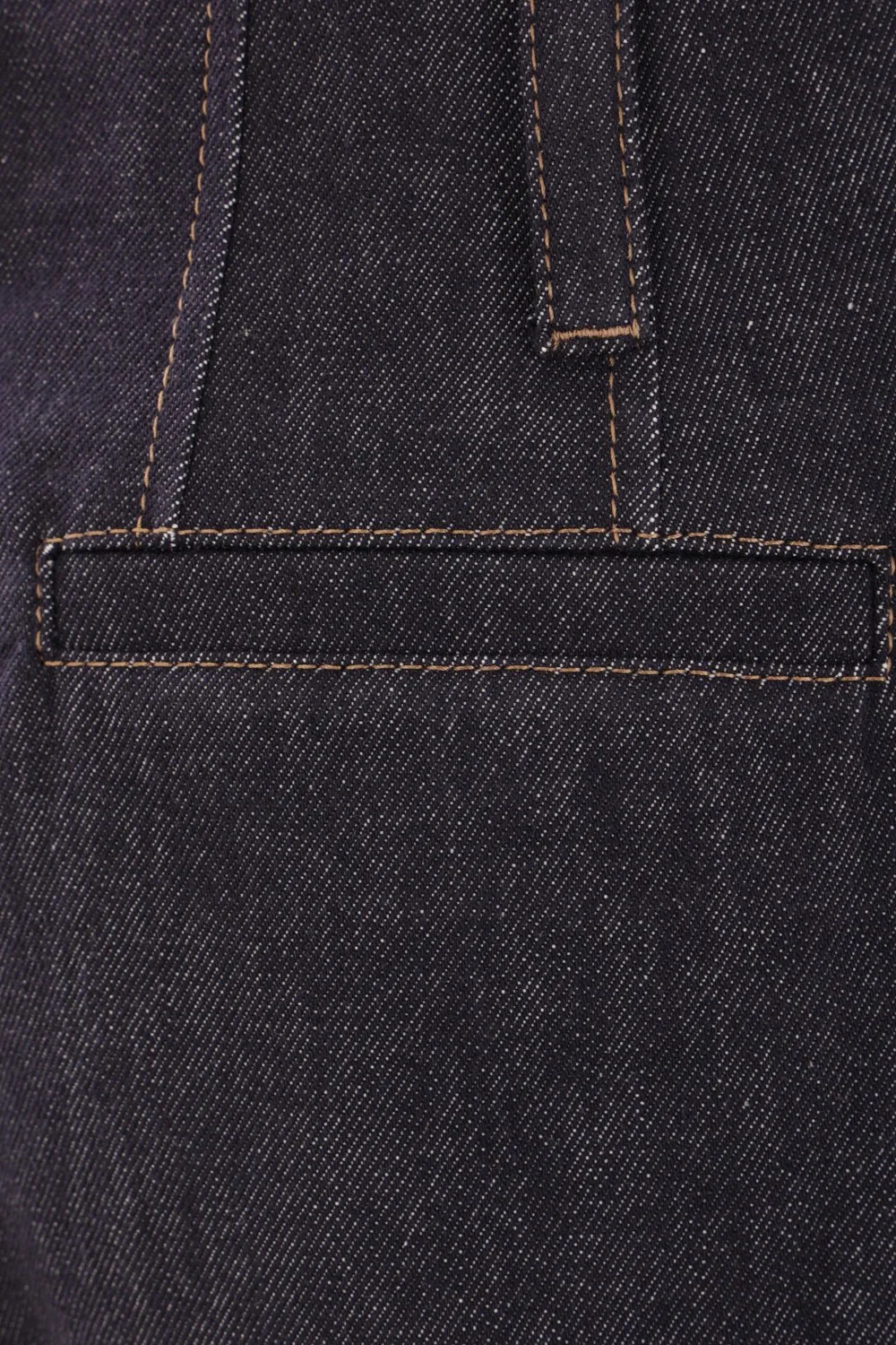 BRUNELLO CUCINELLI WOMEN'S BLUE DENIM BERMUDA SHORTS - Image 3