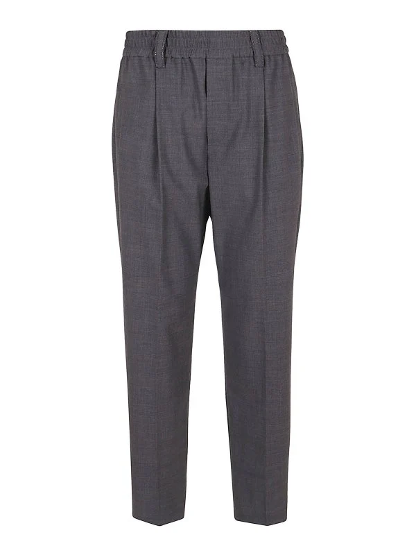 BRUNELLO CUCINELLI WOMEN'S PANTS MPW07P7811_C010 NWT