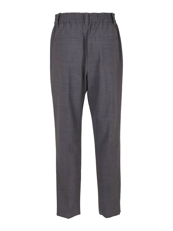 BRUNELLO CUCINELLI WOMEN'S PANTS MPW07P7811_C010 NWT - Image 2