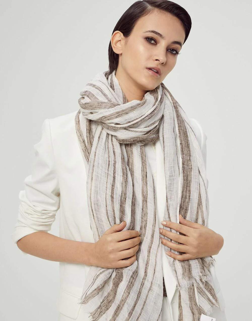 BRUNELLO CUCINELLI WOMEN'S SCARF MSCDAGL62_CCK04 NWT - Image 4