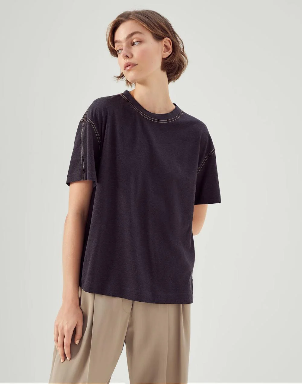 BRUNELLO CUCINELLI WOMEN'S SHIRT M0A45EE400_C390 NWT