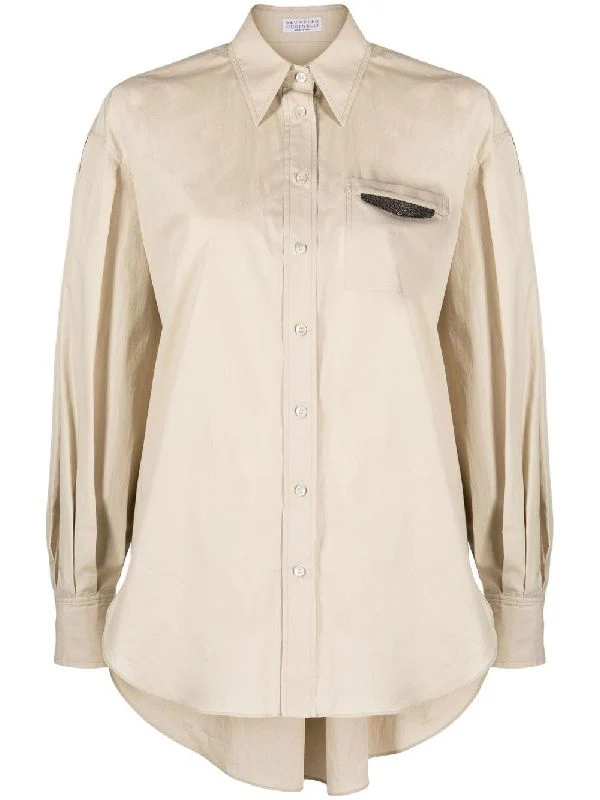 BRUNELLO CUCINELLI WOMEN'S SHIRT M0H93MV506_C8617 NWT