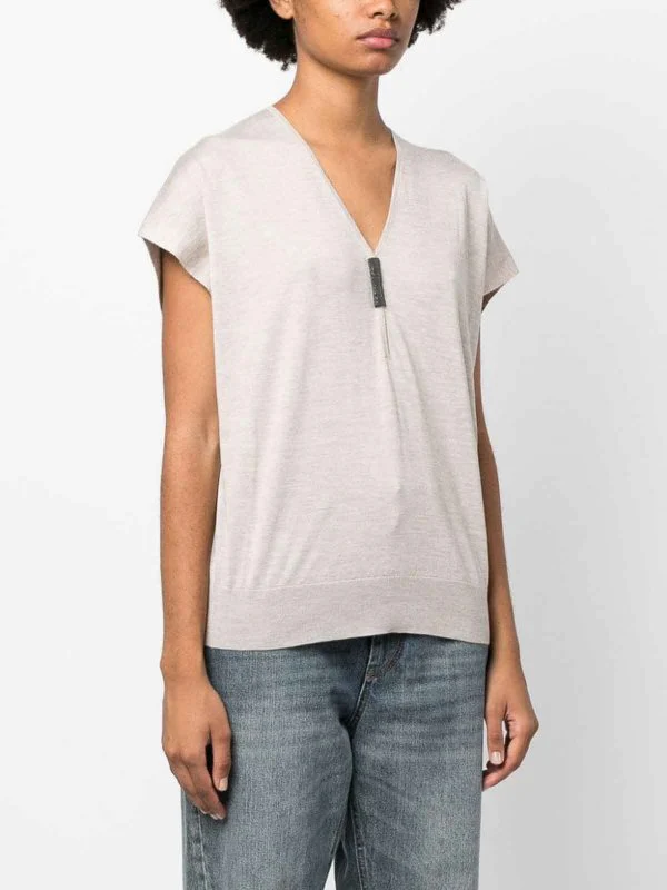 BRUNELLO CUCINELLI WOMEN'S SHIRT M13845512_CIQ63 NWT - Image 4