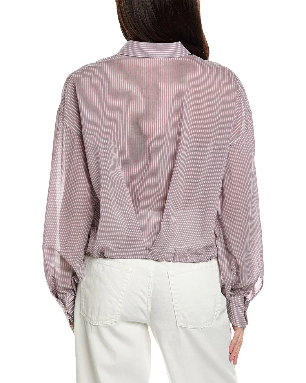 BRUNELLO CUCINELLI WOMEN'S SHIRT MH787MF161_C001 NWT - Image 2