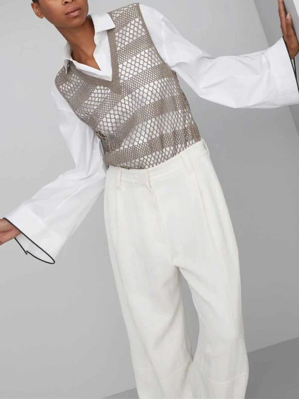 BRUNELLO CUCINELLI WOMEN'S SHIRT NWT - Image 3