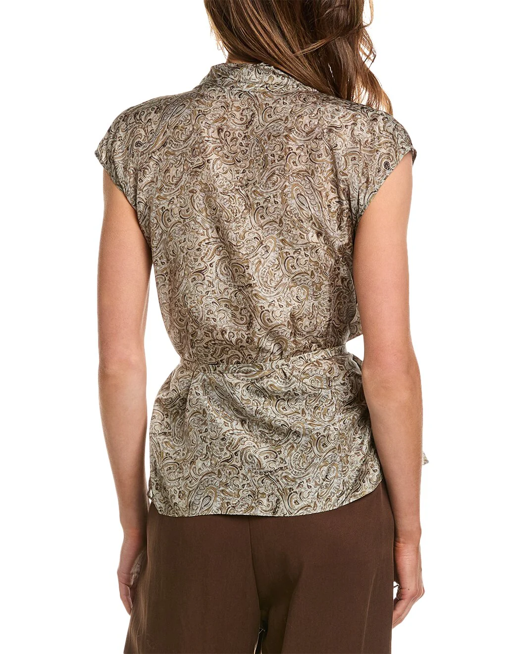 BRUNELLO CUCINELLI WOMEN'S SHIRT MP923HD106_C6901 NWT - Image 2