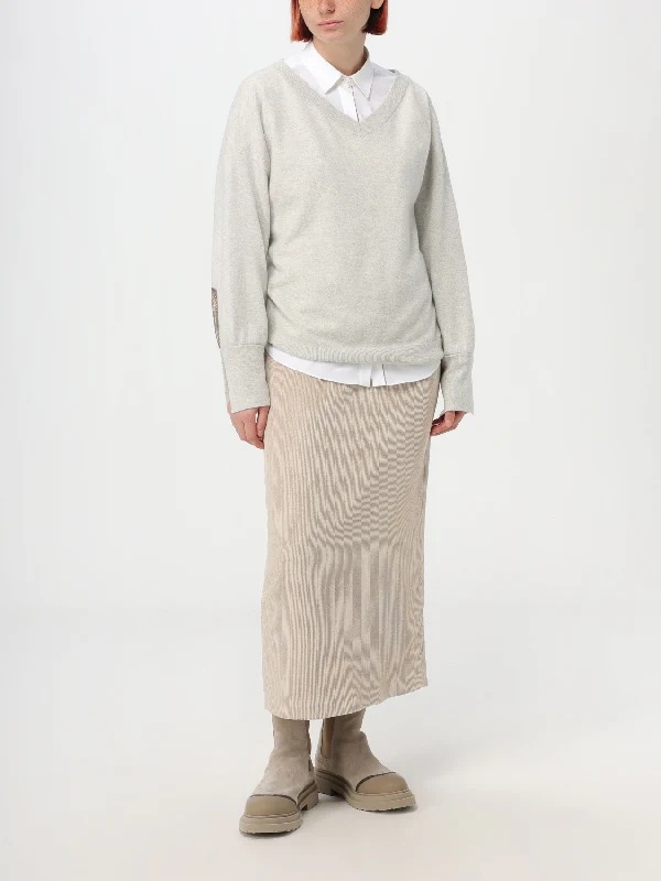 BRUNELLO CUCINELLI WOMEN'S SKIRT MD541G3471_C700 NWT - Image 3