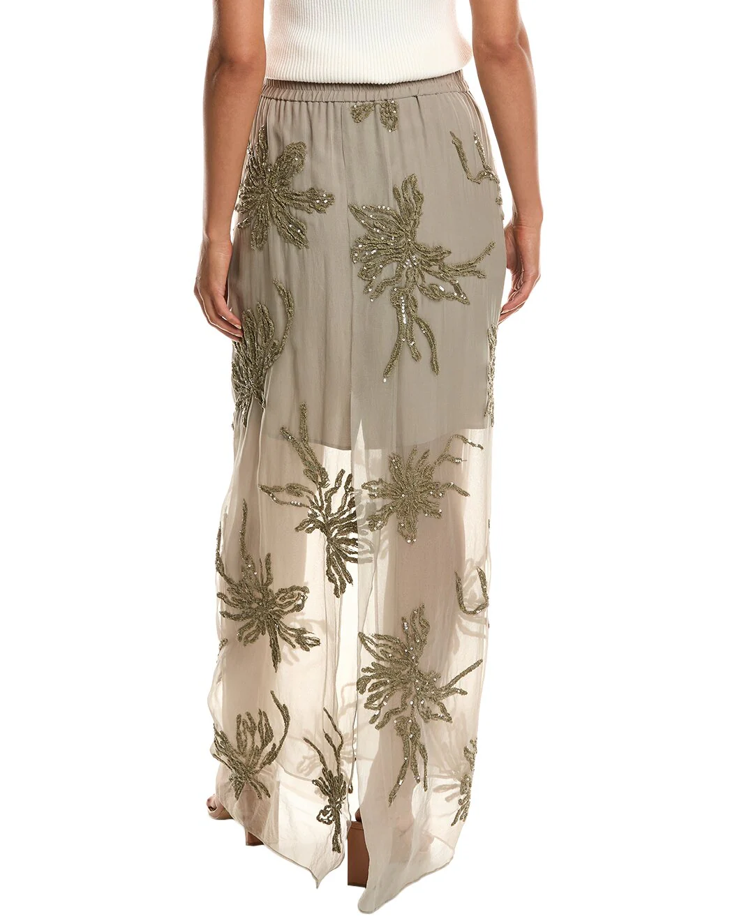 BRUNELLO CUCINELLI WOMEN'S SKIRT MF940G3393_C8694 NWT - Image 2
