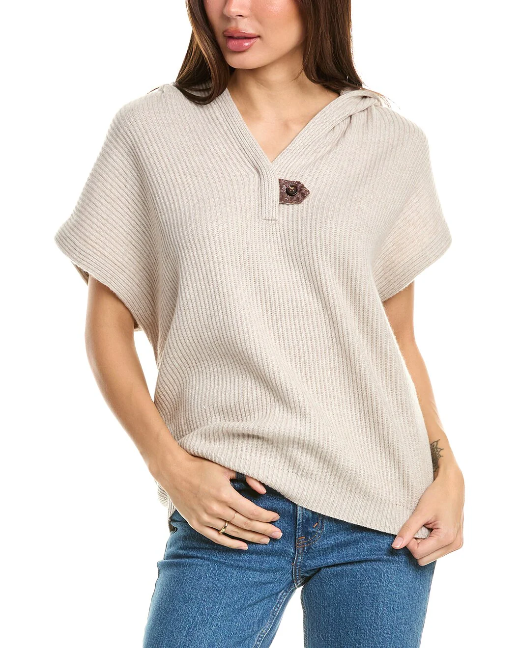 BRUNELLO CUCINELLI WOMEN'S SWEATER M12775609P_C9276 NWT