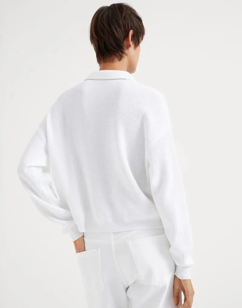 BRUNELLO CUCINELLI WOMEN'S SWEATER M19194705_C159 NWT - Image 4