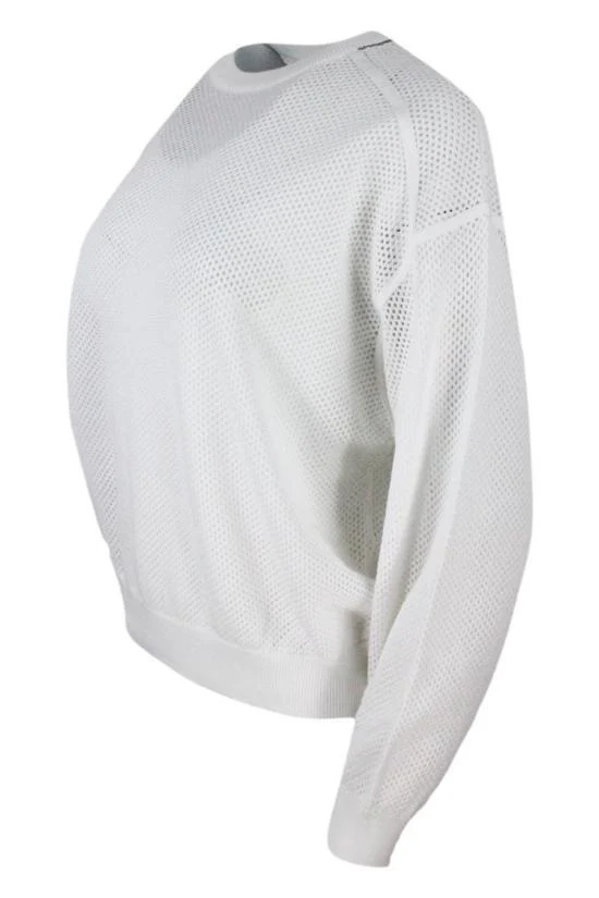 BRUNELLO CUCINELLI WOMEN'S SWEATER M19197910_C159 NWT - Image 4