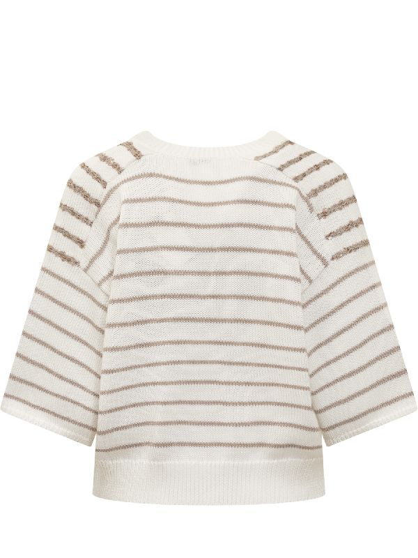 BRUNELLO CUCINELLI WOMEN'S SWEATER M19570502_CFW58 NWT - Image 2