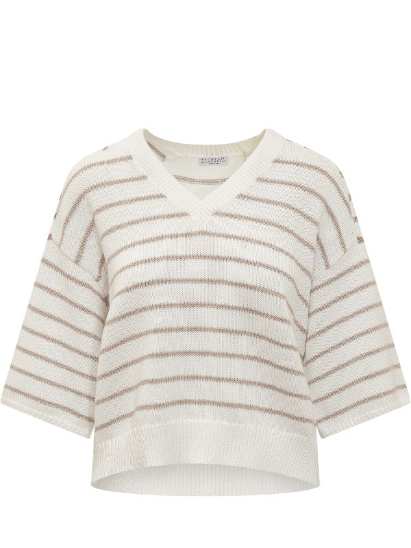 BRUNELLO CUCINELLI WOMEN'S SWEATER M19570502_CFW58 NWT - Image 3