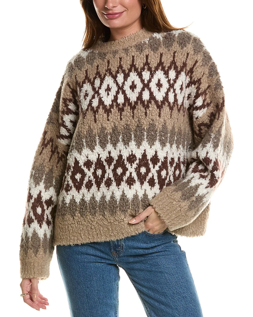 BRUNELLO CUCINELLI WOMEN'S SWEATER M1F349710_CXN86 NWT