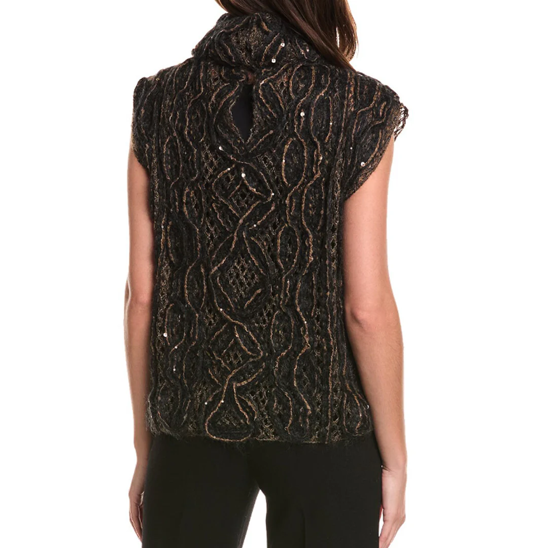 BRUNELLO CUCINELLI WOMEN'S SWEATER M3QR04004_CX265 NWT - Image 2