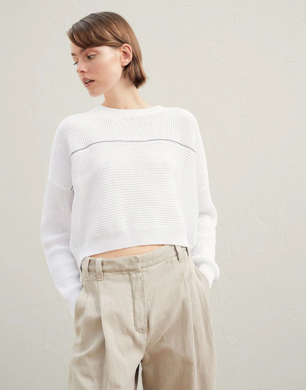BRUNELLO CUCINELLI WOMEN'S SWEATER M78763800_C159 NWT