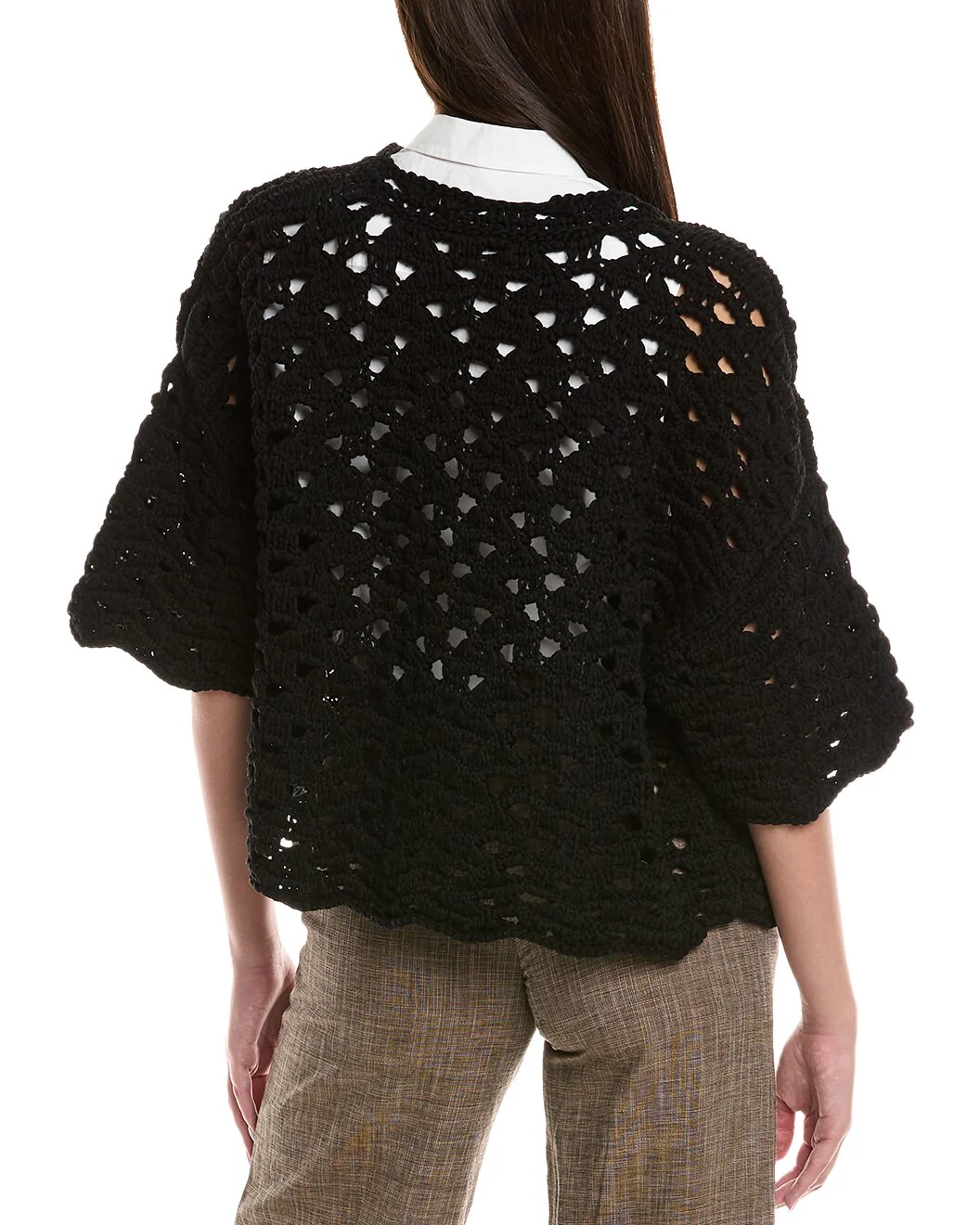 BRUNELLO CUCINELLI WOMEN'S SWEATER M8E368116_C101 NWT - Image 2