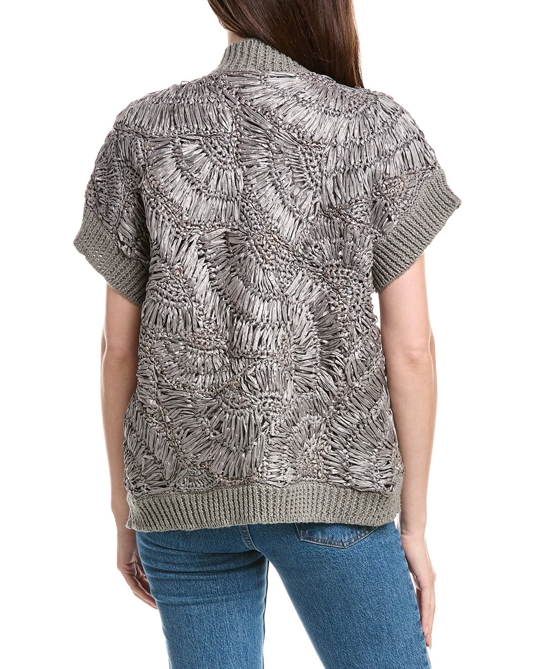 BRUNELLO CUCINELLI WOMEN'S SWEATER MCU612016_CAC81 NWT - Image 2