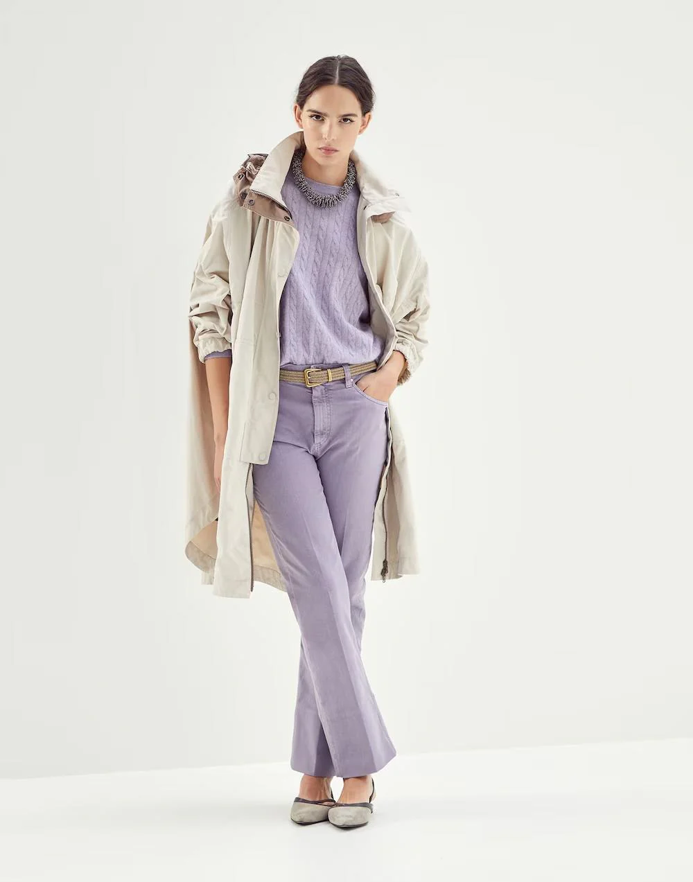 BRUNELLO CUCINELLI WOMEN'S SWEATER MER186430_C8717 NWT - Image 3