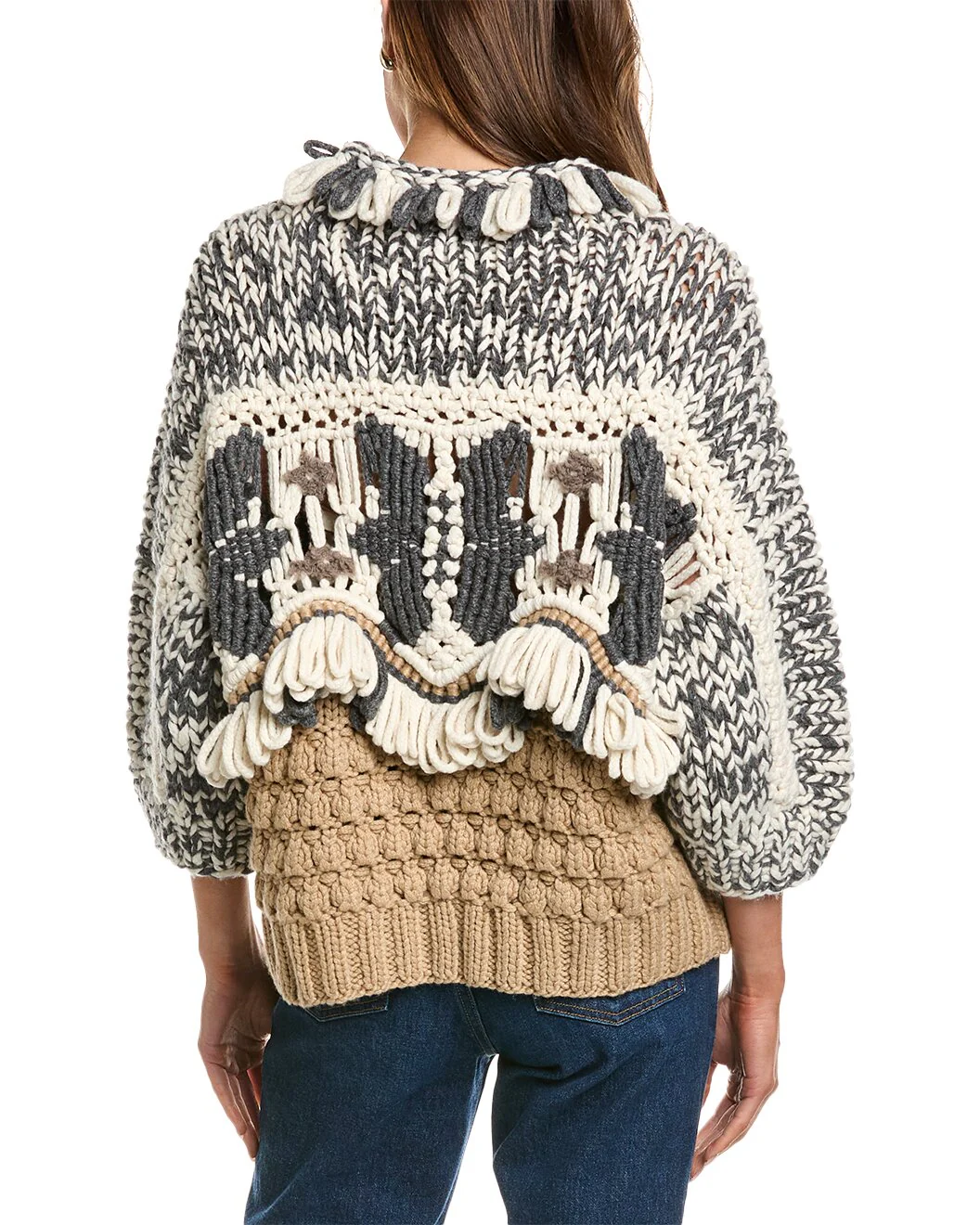 BRUNELLO CUCINELLI WOMEN'S SWEATER MPL606304_CJU57 NWT - Image 2