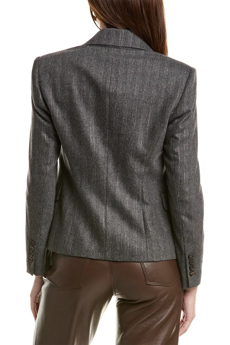 Brunello Cucinelli Women's Wool-Blend Blazer - Image 3