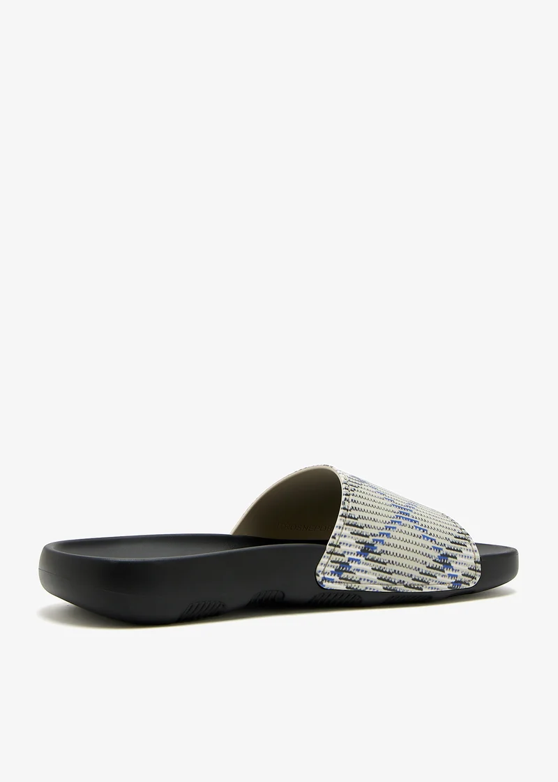 Burberry GREY Slides Dive (M) - Image 3