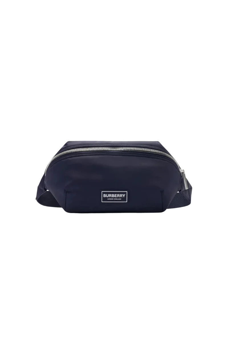 Burberry Nylon Bum Bag In Navy