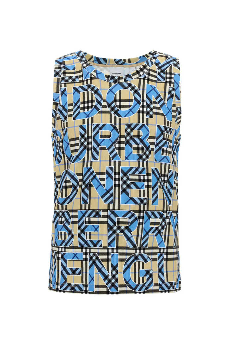 Burberry Women's Printed Tank Top