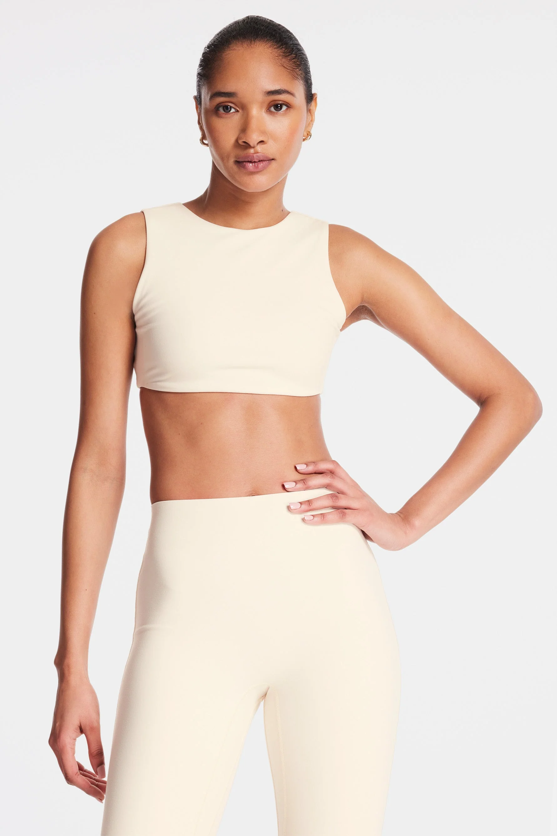 BANDIER Calla Crop Cutout Bra - Canvas LOK00274 - Image 2
