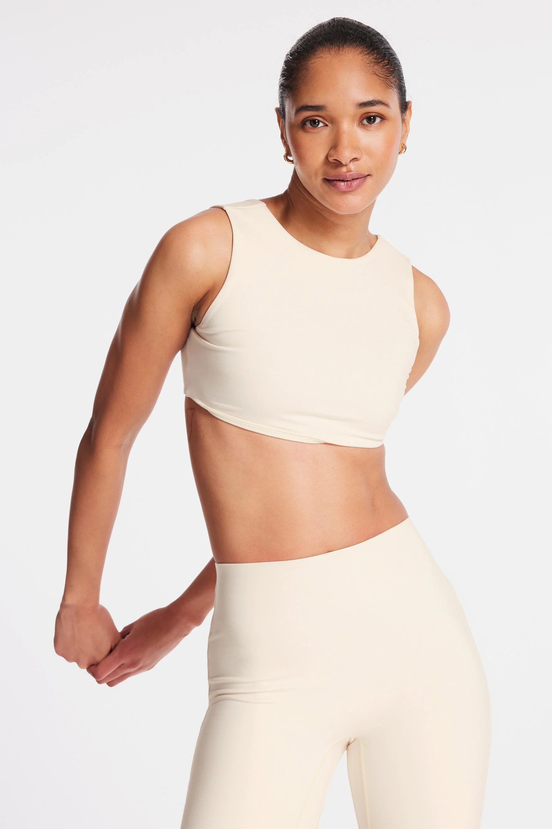 BANDIER Calla Crop Cutout Bra - Canvas LOK00274 - Image 5