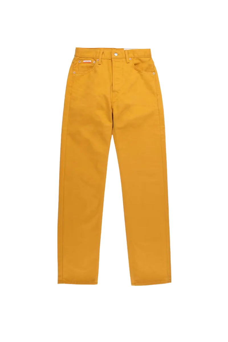 Calvin Klein Women's Casual Pants in Yellow