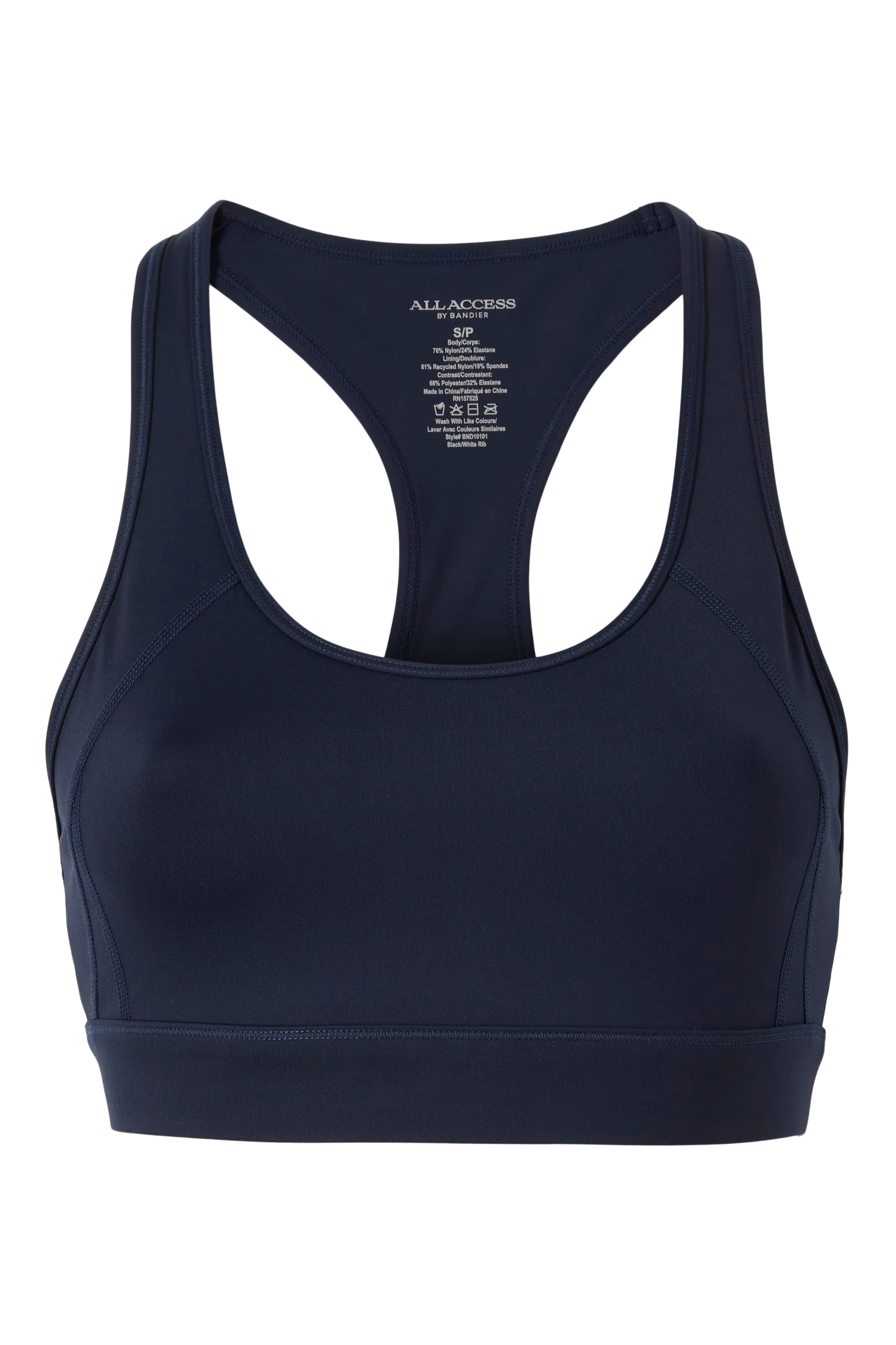 BANDIER Center Stage Bra - Navy Blazer Bnd10172 - Image 8