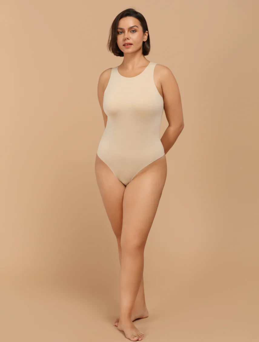 Classic Round Neck Bodysuit - Image 5