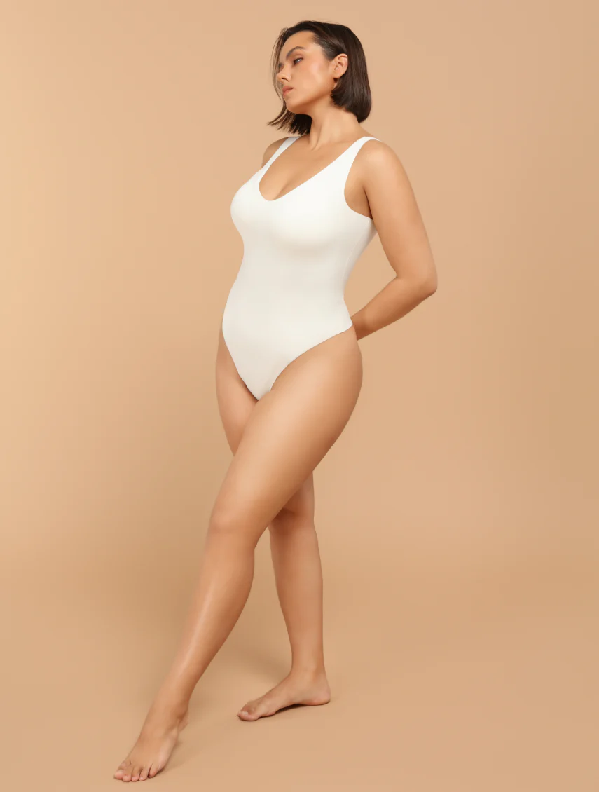 Classic V-neck Bodysuit - Image 8