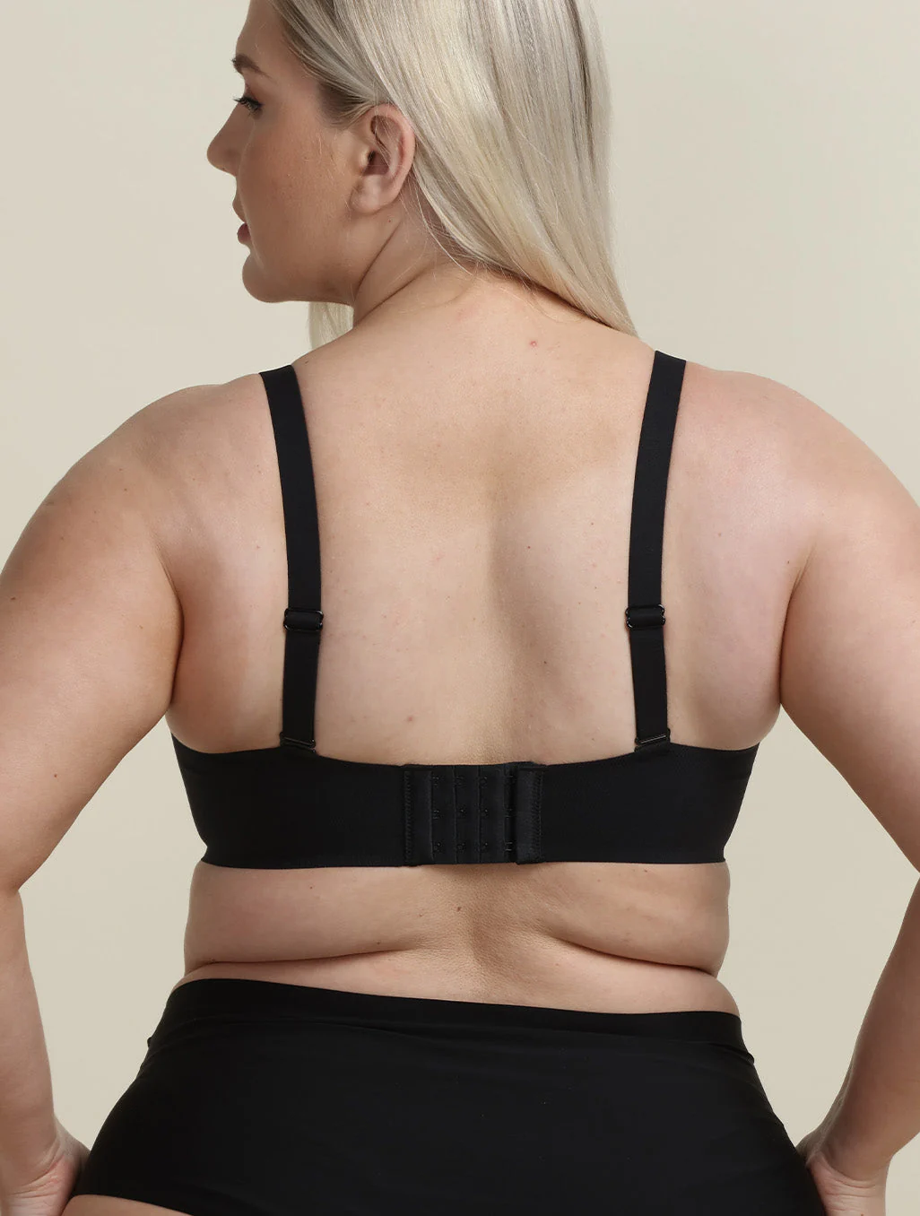 Airlite Breathable Colored Strap Bra with Vertical Stripes - Image 9