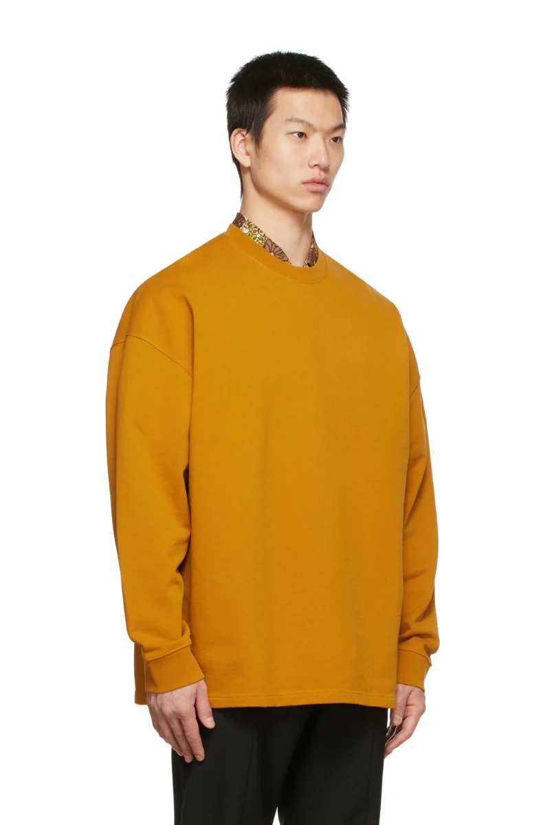 Cmmn Swdn Tan Oversized Tor Sweatshirt - Image 2