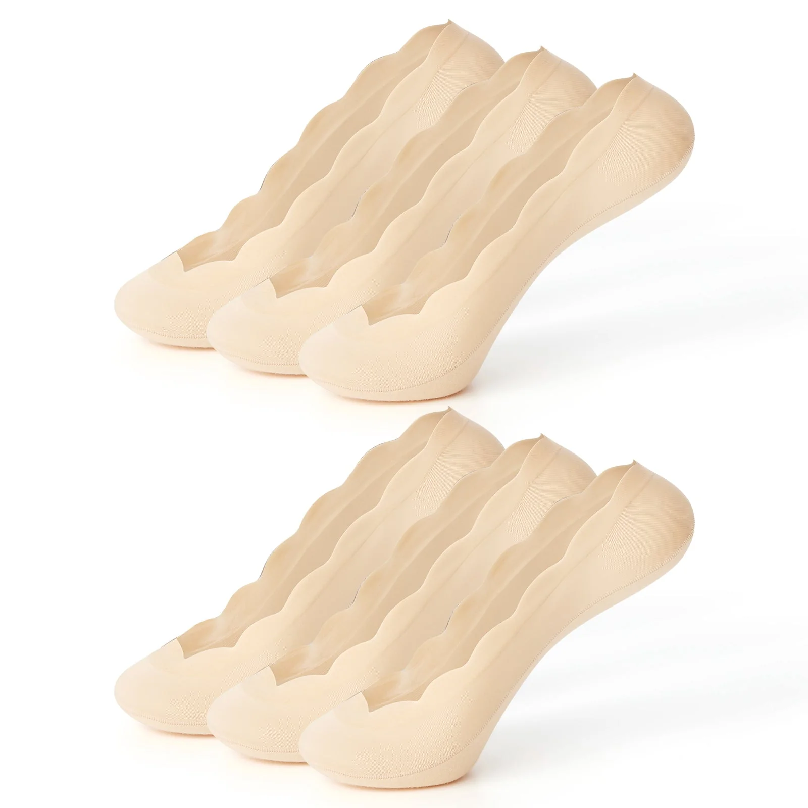 Comfelie No Show Socks(6 Packs) - Image 11