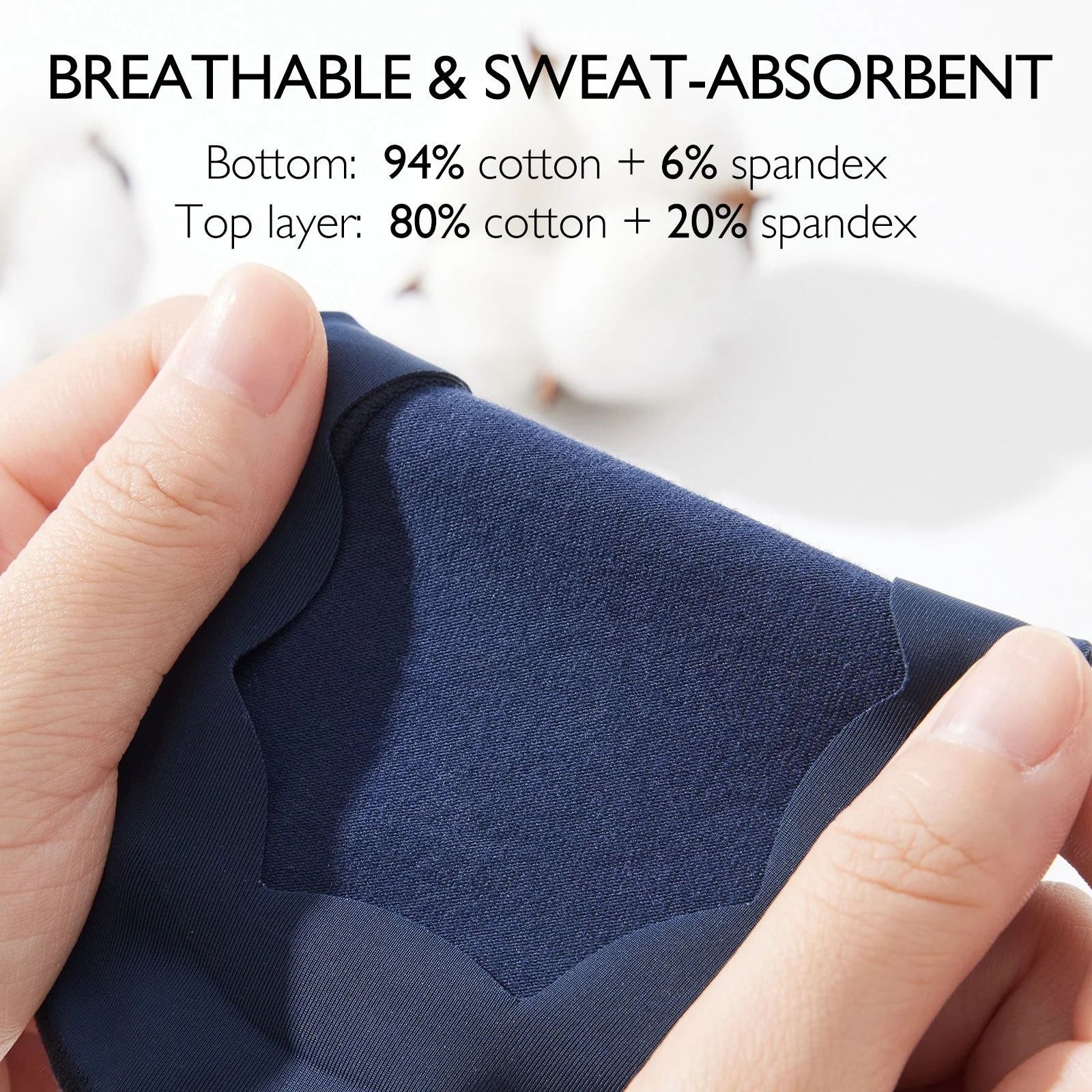 Comfelie No Show Socks(6 Packs) - Image 8