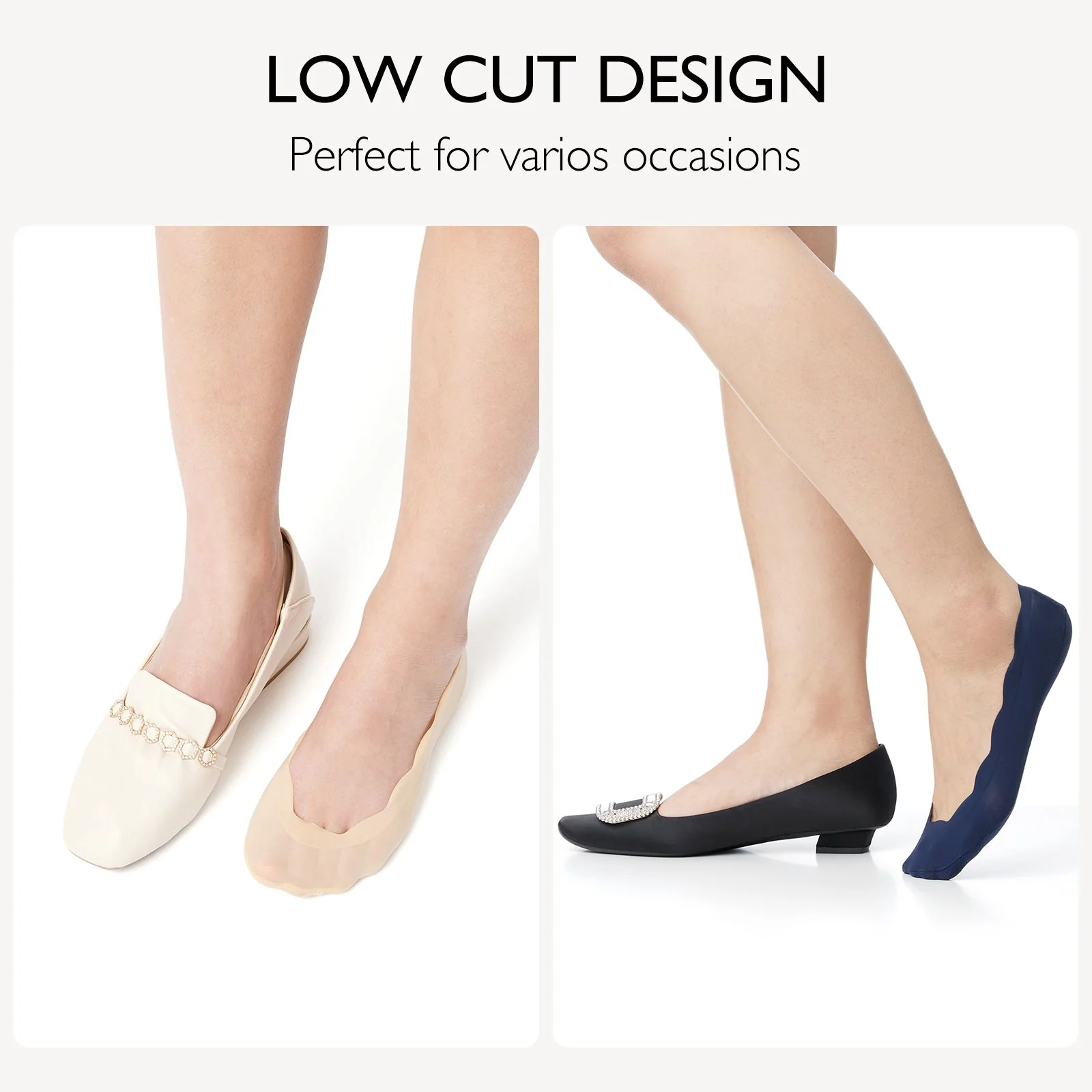 Comfelie No Show Socks(6 Packs) - Image 9