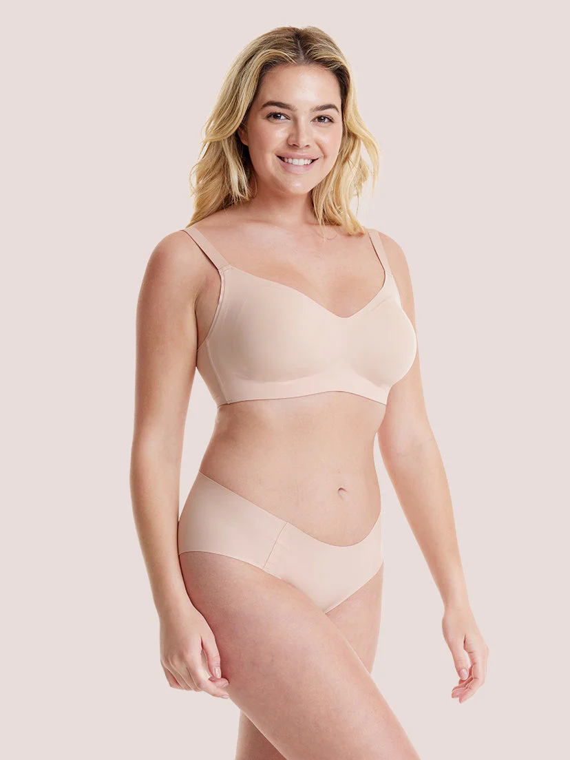 Born For Her 2.0 Basic Buttery Smooth Lightly Lined Wireless Bra - Image 3